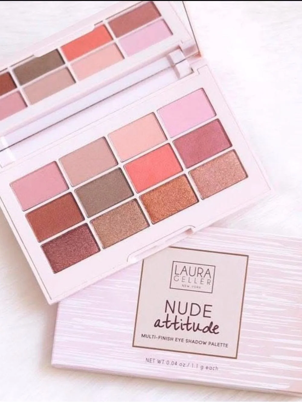 Laura Geller Nude Attitude Multi-Finish Eye Shadow Palette NEW